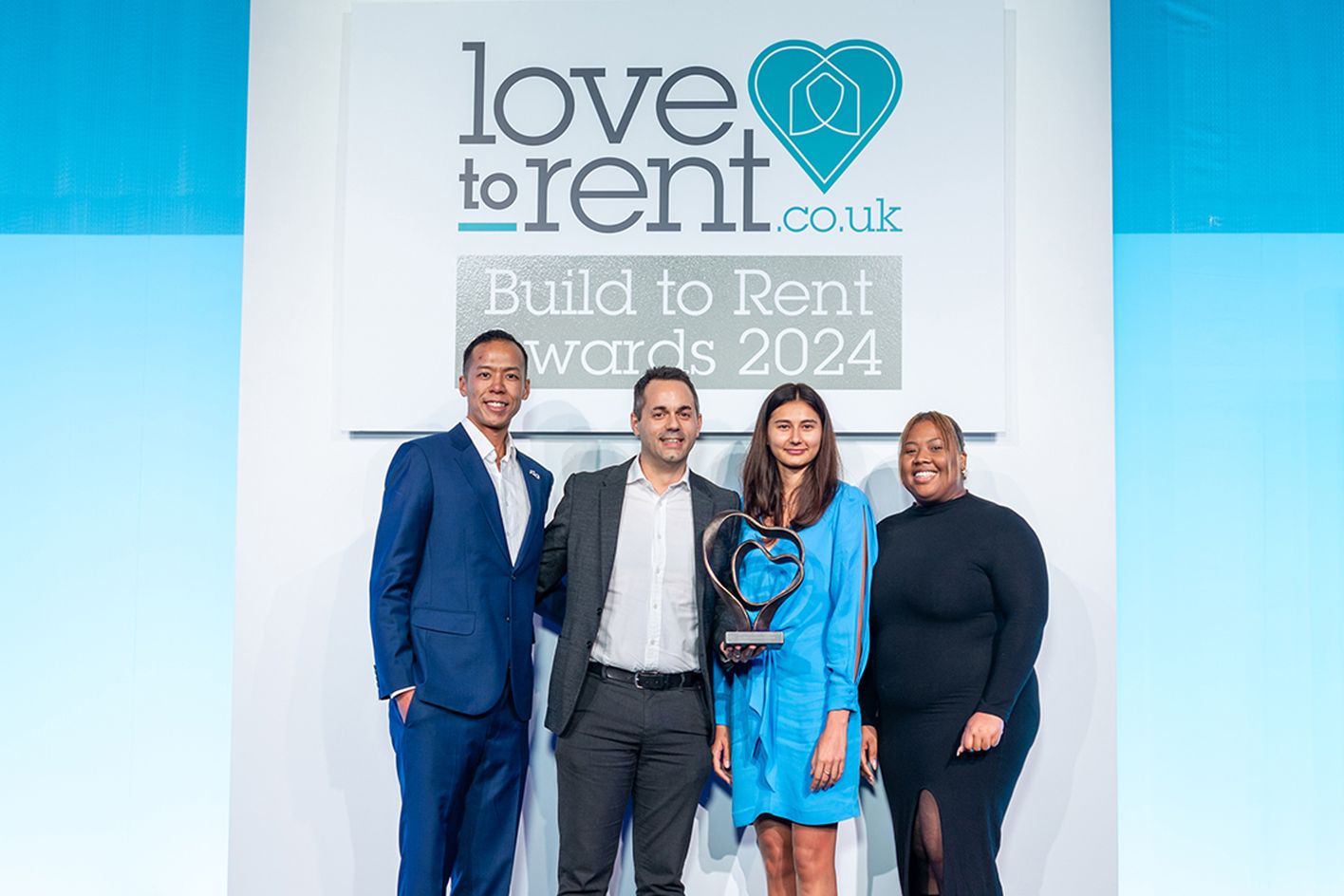 PLATFORM_ team picking up Love to Rent Award