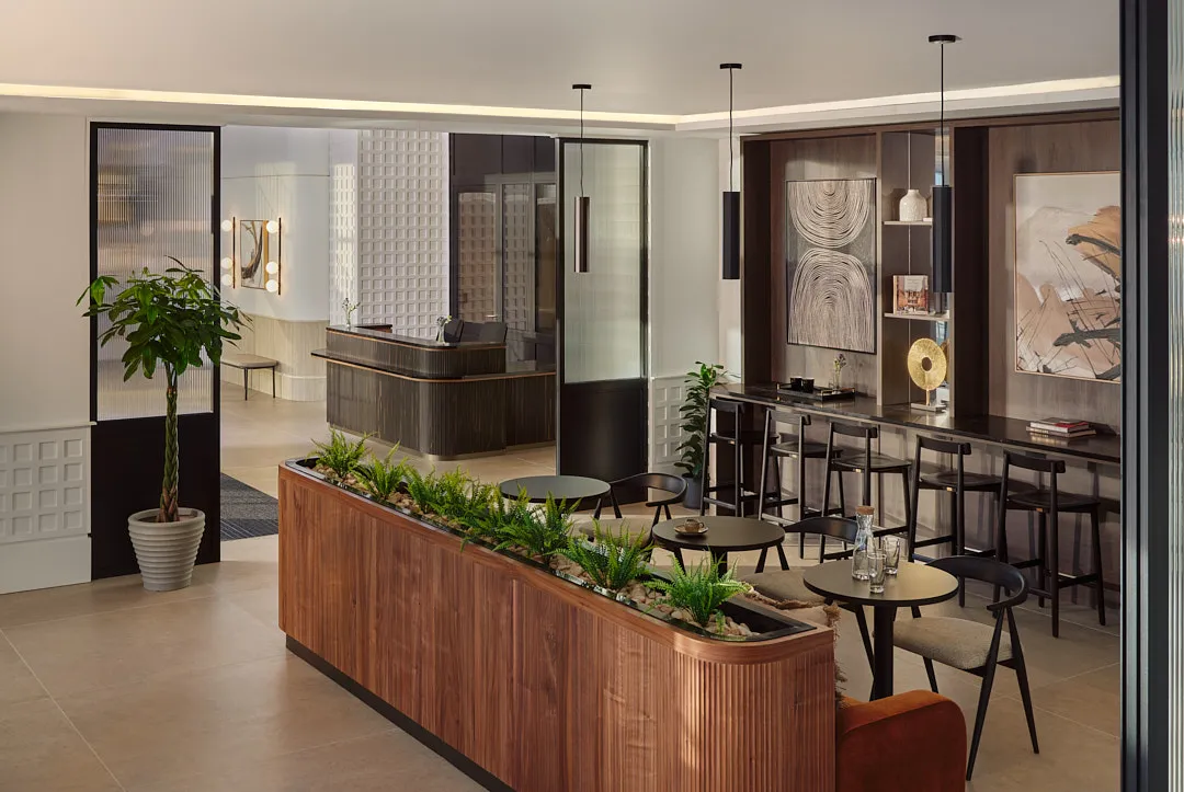 Reception lobby