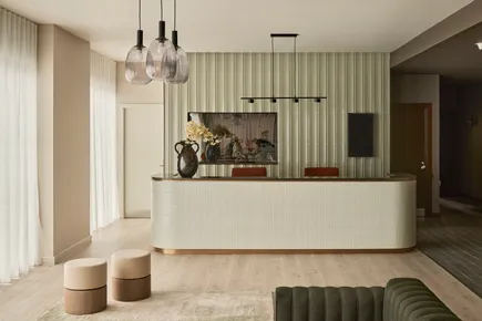 Reception desk at PLATFORM_ in Cardiff